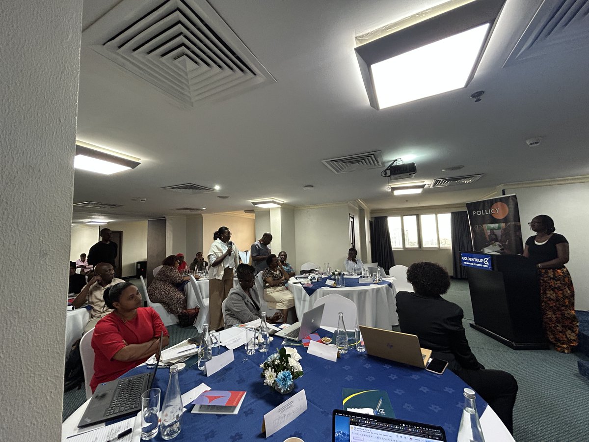 PollicyOrg's tweet photo. What will it take for women leaders in #Tanzania to take part in democracy without being pushed offline? 

This week, 20 decision makers joined our #TFGBV Key Stakeholder Bootcamp in Tanzania, from government, police, the judiciary, media, telecoms, political parties, academia, UNESCO and civil society.

We worked from The Cost of Candidacy and @JamiiForums research, and left with one clear takeaway: a safe and joyful internet needs a united voice. 

#DigitalRights #SafetyByDesign #OnlineSafety #WomenInPolitics