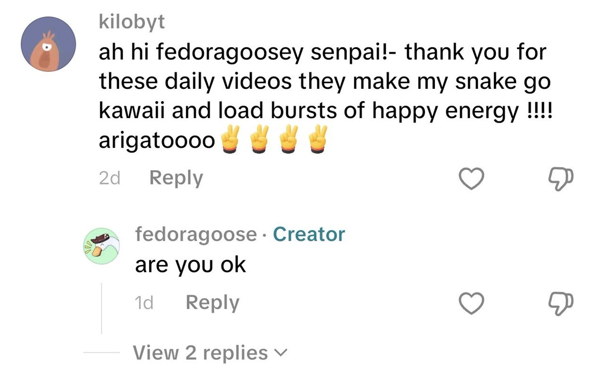 fedoragoose2's tweet photo. tiktok is an AMAZING PLACE with INTELLIGENT COMMENTORS who will act VERY WHOLESOME towards you for posting a tech clip (snitcher #10 on leaderboard) https://t.co/Z1bj8a9dMW