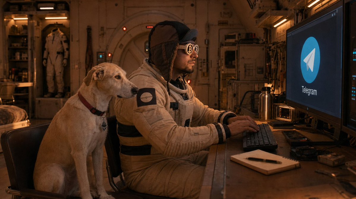 Weithedog's tweet photo. 🚨 MARTIAN BASE CAMP IS NOW OPEN 

Wei the dog has a new home on Telegram.

Join the $WEI Martian Base Camp for:
 • New episodes & videos
 • Tweets & updates
 • Buys & $ETH distributions
 • Vibing and everything happening back on Earth

Join the base camp:
https://t.co/SVmvjYdnr0

The mission is getting bigger.