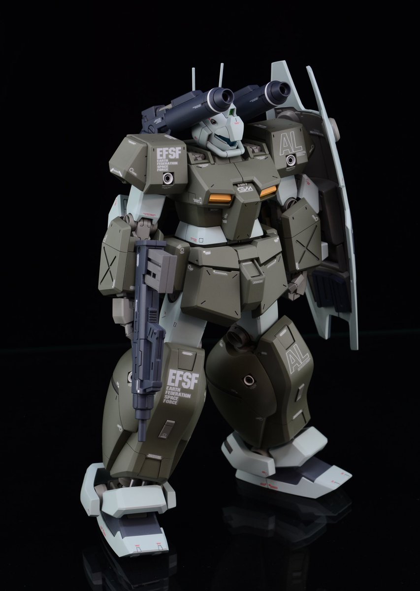 kenichiro16w's tweet photo. ジム・キャノンⅡを作る④
1/100 RGC-83ジム•キャノンⅡ
完成しました。
いにしえのキット、B-CLUBジム・カスタム用改造パーツを改修、一部デジタルパーツに変更し、現行のMGキットと並べても遜色のないプロポーション、クオリティにて制作しました
#ジムキャノンⅡ
#kenオフ https://t.co/a3zmc2eqxD