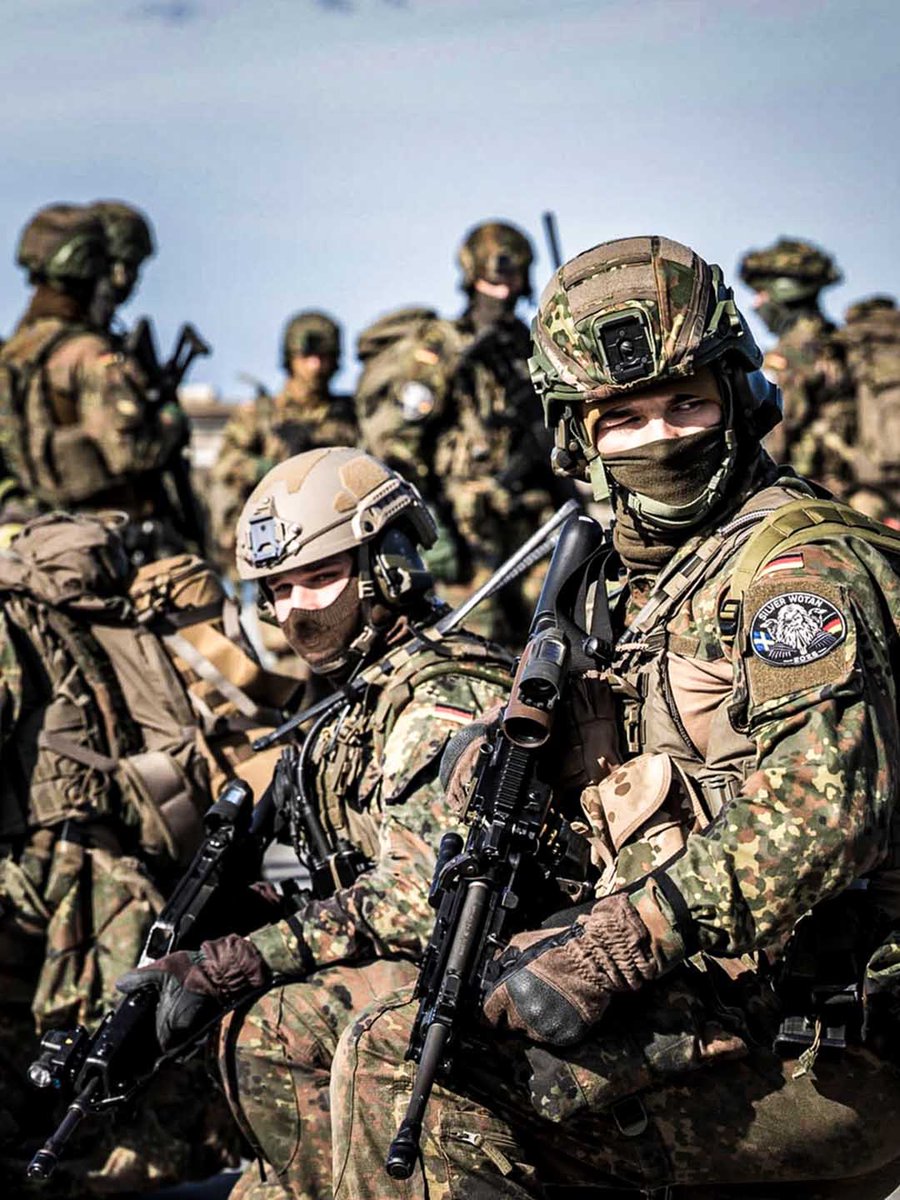 NATO's tweet photo. Together, we are stronger 🇸🇪🤝🇩🇪

Swedish and German forces are training on the island of Gotland, strengthening NATO’s collective defence and their ability to operate side by side.

Training boosts readiness and helps ensure Allied forces can respond effectively when needed. https://t.co/T9AA1KiPjo