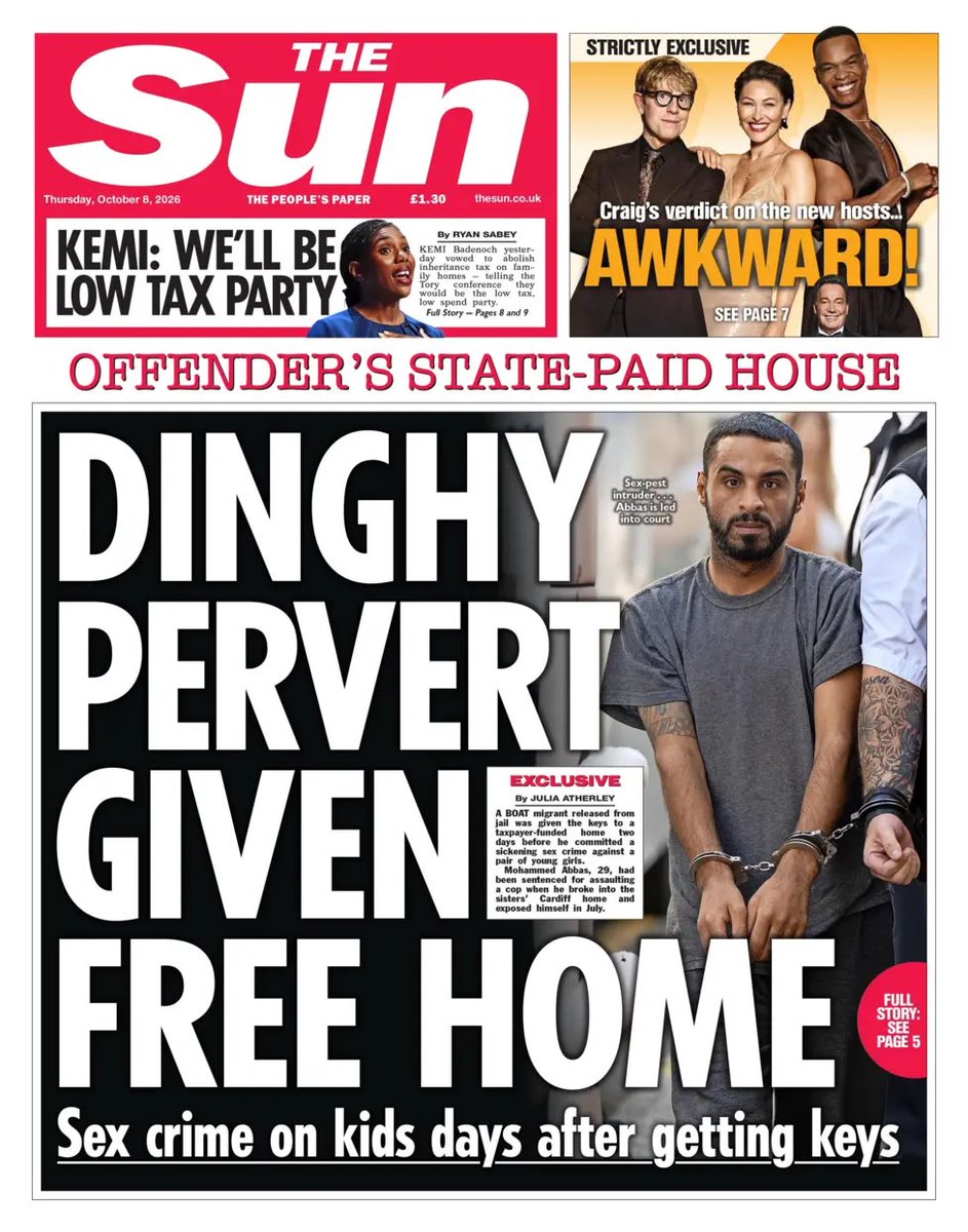 reformparty_uk's tweet photo. Labour is giving this monster free housing at British taxpayers’ expense. 

A Reform UK government will deport him. Enough is enough. https://t.co/UCefcqGFfW