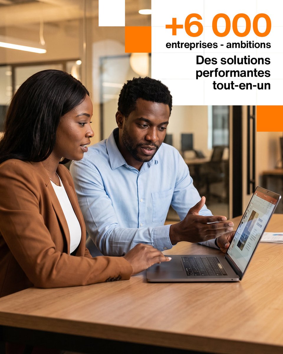 obs_senegal's tweet photo. 🚀 Connectivité, digitalisation, cybersécurité, Cloud… Orange Business accompagne les entreprises au Sénégal avec des solutions pensées pour répondre à leurs besoins et soutenir leurs projets.

👉🏾 RDV sur https://t.co/5BAb6oHw4p pour découvrir nos solutions. https://t.co/JUbvYSCOHx