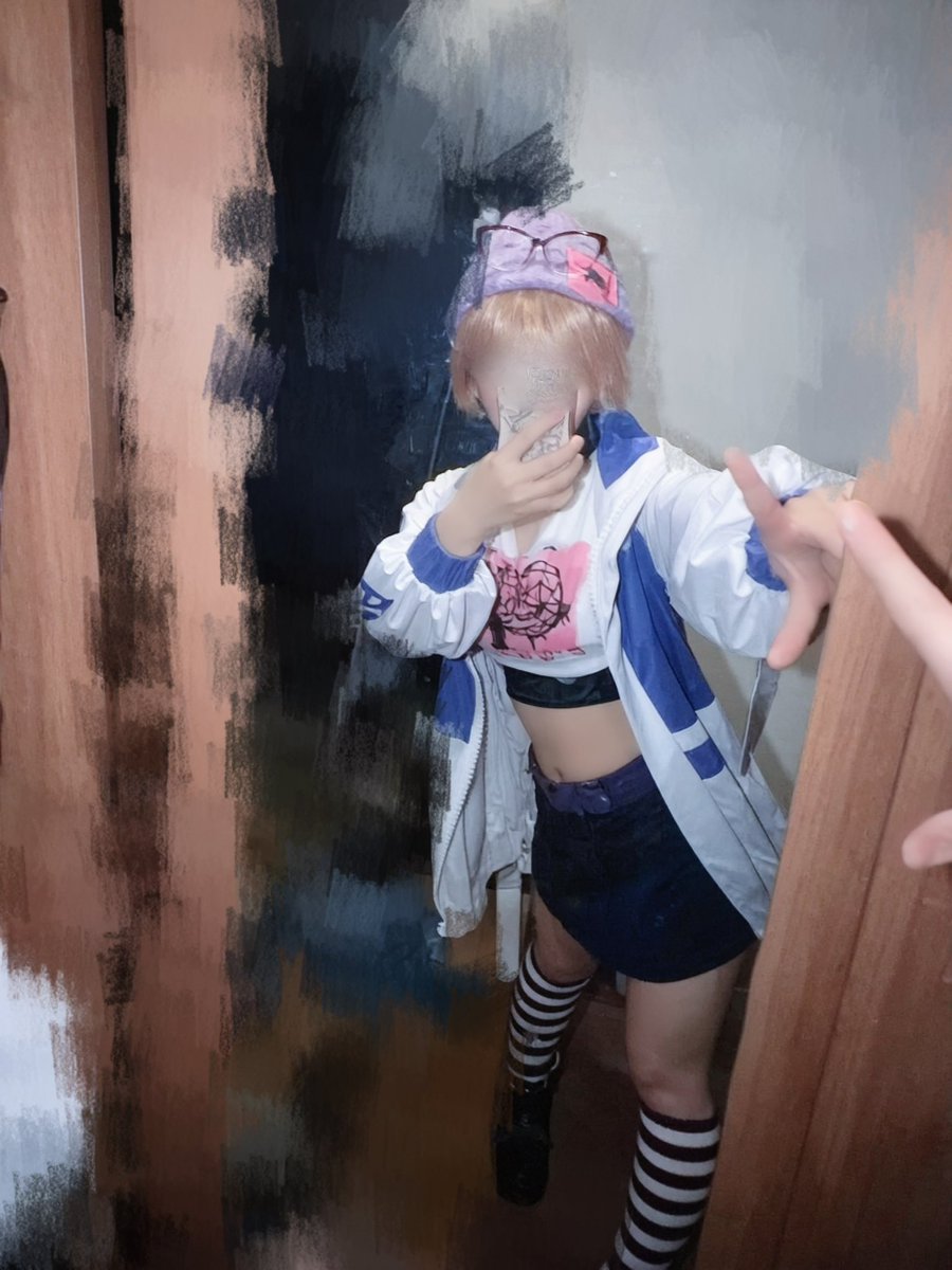 orekawaii07's tweet photo. cos 試着🤖 https://t.co/S4VL6awbSE