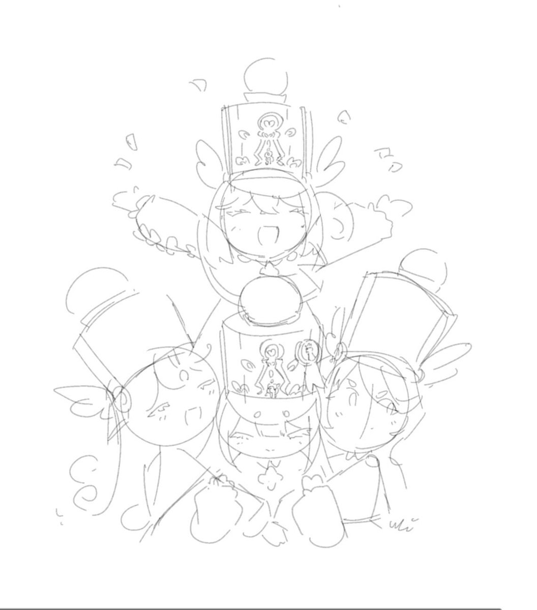 UkichanUki's tweet photo. The squad all here !!>~<
Commander u did it !><
#ponchan #oc #chesslavictoria https://t.co/W3vdoMcUbl