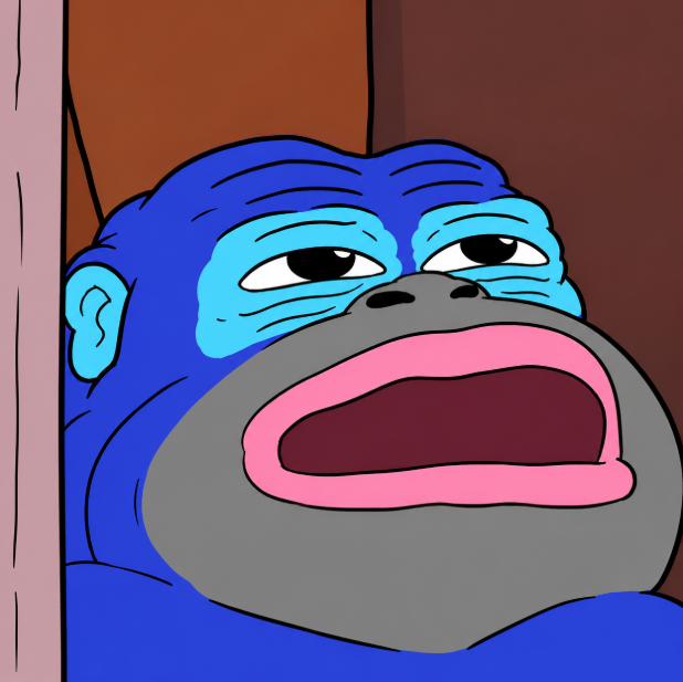 RonkeMemeverse's tweet photo. How I look like whenever whales and other people dump their $MEMEKE token. I'm still fine, really.

Come join the fun and chaos at https://t.co/OSNrv7Qs5G. Buy your $RONKE, $RONKA, and $MEMEKE only at @Ronin_Network. https://t.co/vu6H9rhrix