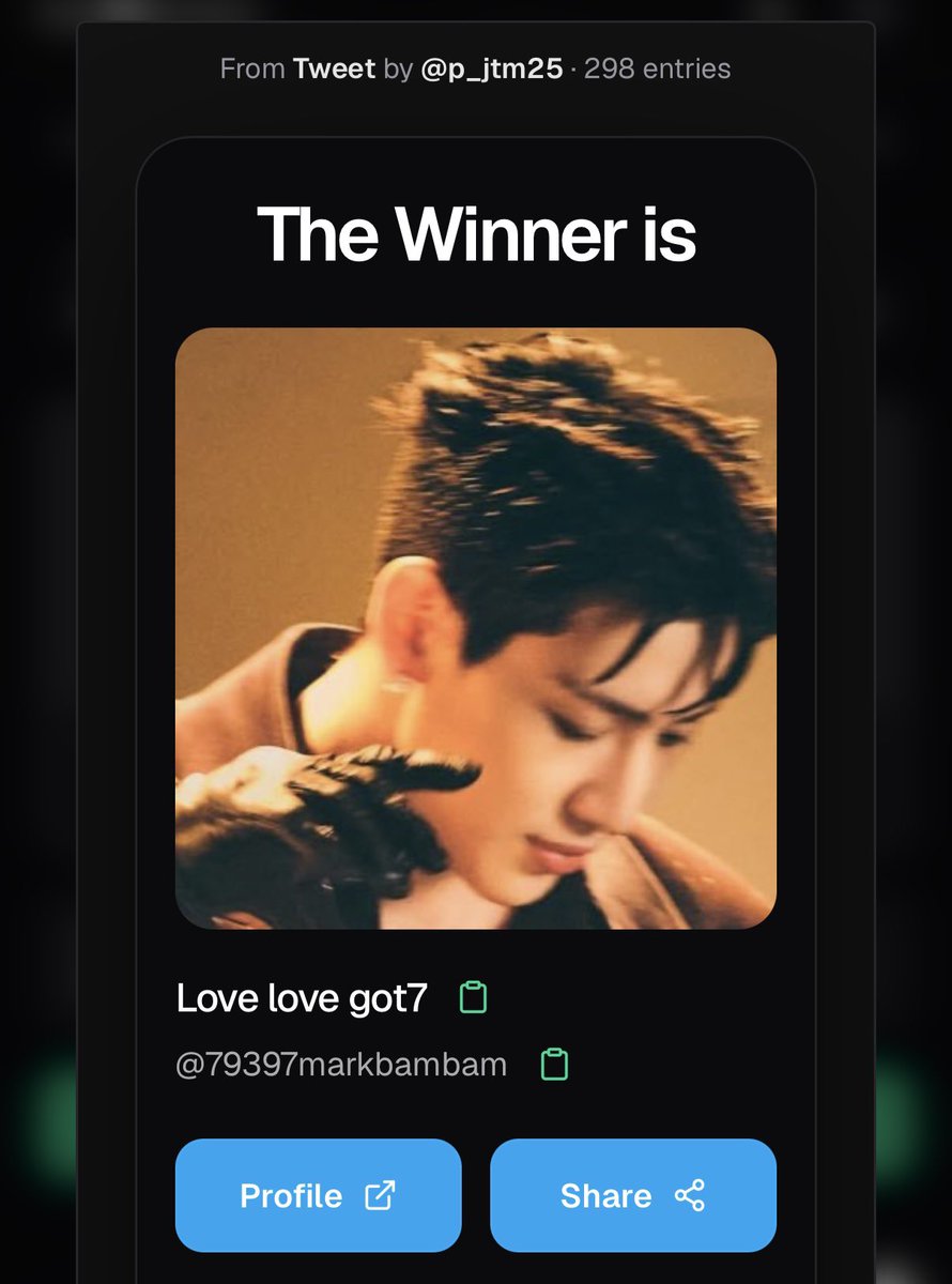 p_jtm25's tweet photo. ฉลอง 1M✨สุ่มแจกก่อน 1 รล ค่ะ 
Congrats @79397markbambam ทักมานะคะ https://t.co/J51x0ecMFF