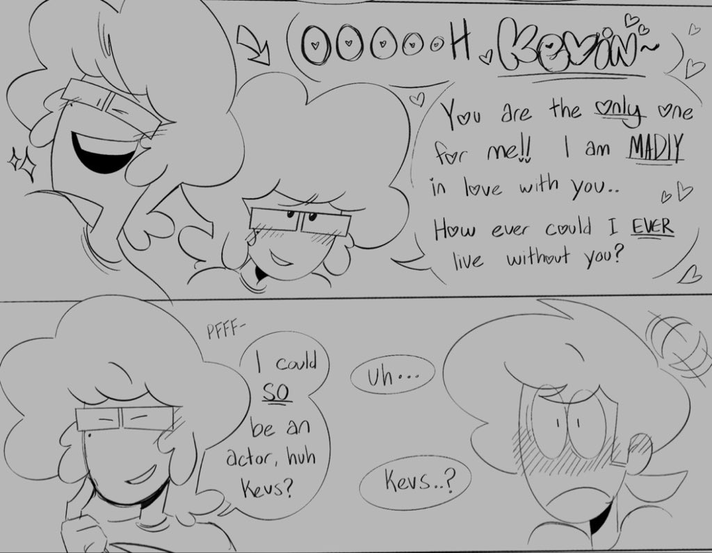 Maddox_15515's tweet photo. …I can’t write comics very well, but I like drawing them. I present, kevford.
#kevford #kevinxradford #radford #kevin #spookymonth #srpelo https://t.co/w5y7CYWmRM