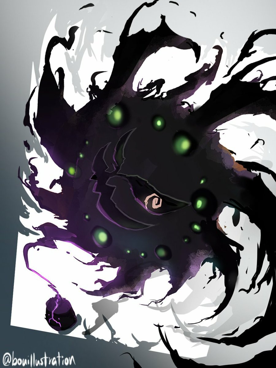 bouillustration's tweet photo. ゴーストタイプ👻 https://t.co/2SCqbMlvtn