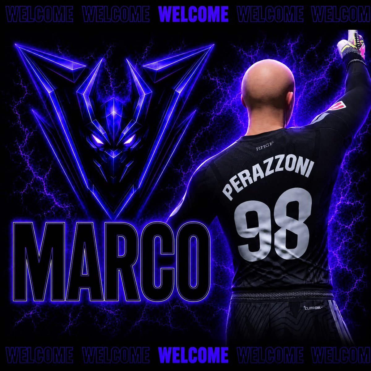 VillainsEsp_'s tweet photo. 🚨 | S1 : MARCO

@xWand_MP IS OUR NEW GK

#FLYWITHUS https://t.co/ypPP3uRWOw