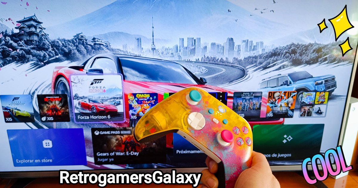 retrogamgalaxy's tweet photo. ¿Fuera del retro? Con ésto al fin del mundo gamer! 😊
#Xbox, #XboxSeriesS, #Playstation, #PS4Pro, #Nintendo, #Switch, #GearsOfWarEDay, #ForzaHorizon6 https://t.co/RZzlzVtmNM