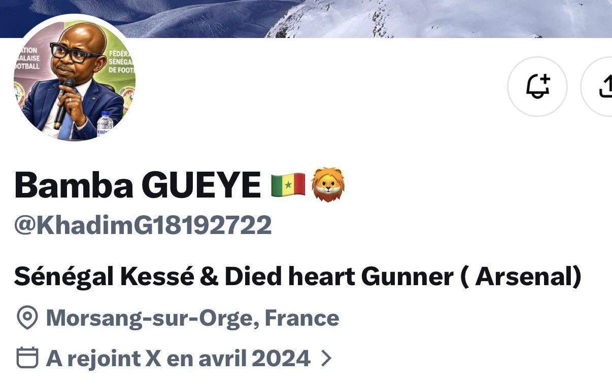 Bamba GUEYE 🇸🇳🦁 on X: 