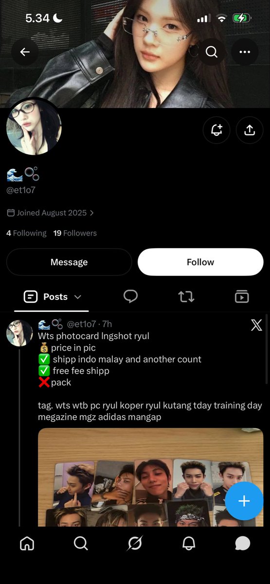 sweetieyull's tweet photo. penipu @et1o7 https://t.co/4TTpzVfvxc