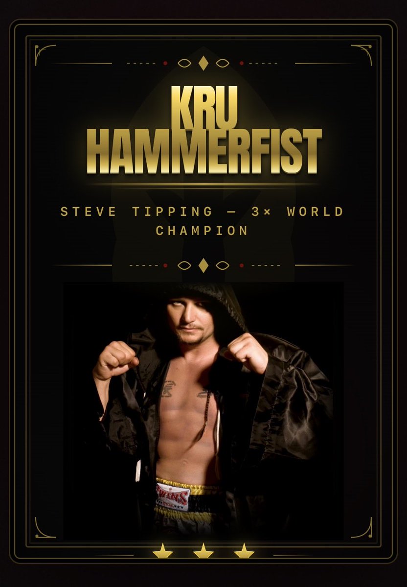 KruHammerfists's tweet photo. Steve Hammerfist Tipping 
Former 3 time world ISKA champion and USMTA champion. Flashbacks https://t.co/cvSinw6gIo