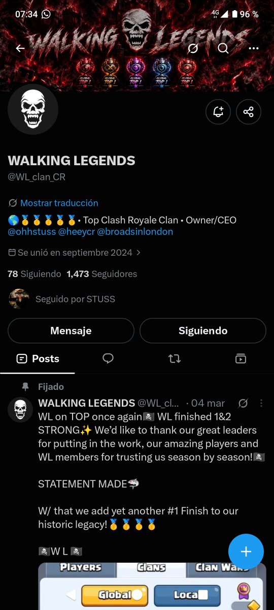 TChileeeCR's tweet photo. @FFlevi_ @ohhstuss @WL_clan_CR 🫰🏽 https://t.co/3t96yOWN1N