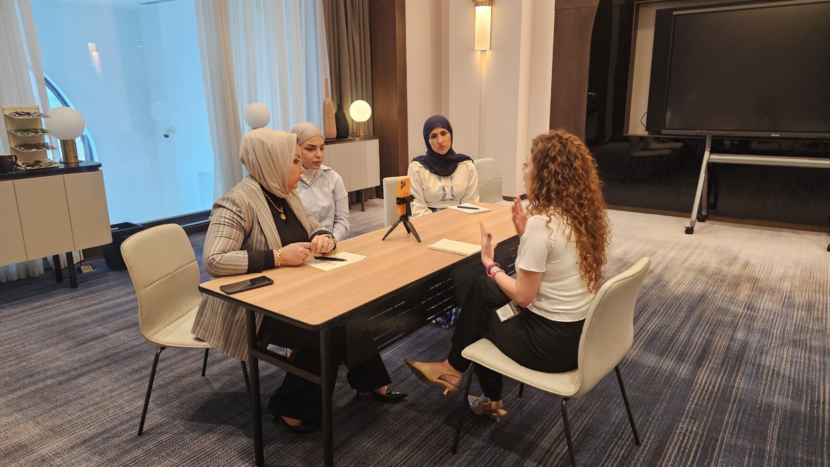BudapestProcess's tweet photo. 🌍On 4-5 October, @ICMPD  trained 28 staff from the Migrant Resource Centres #MRCs in Baghdad and Basra and partner institutions on communication and social media. 

⏩Funded by the Netherlands through #MRAPP Project. https://t.co/e5CybLpERQ