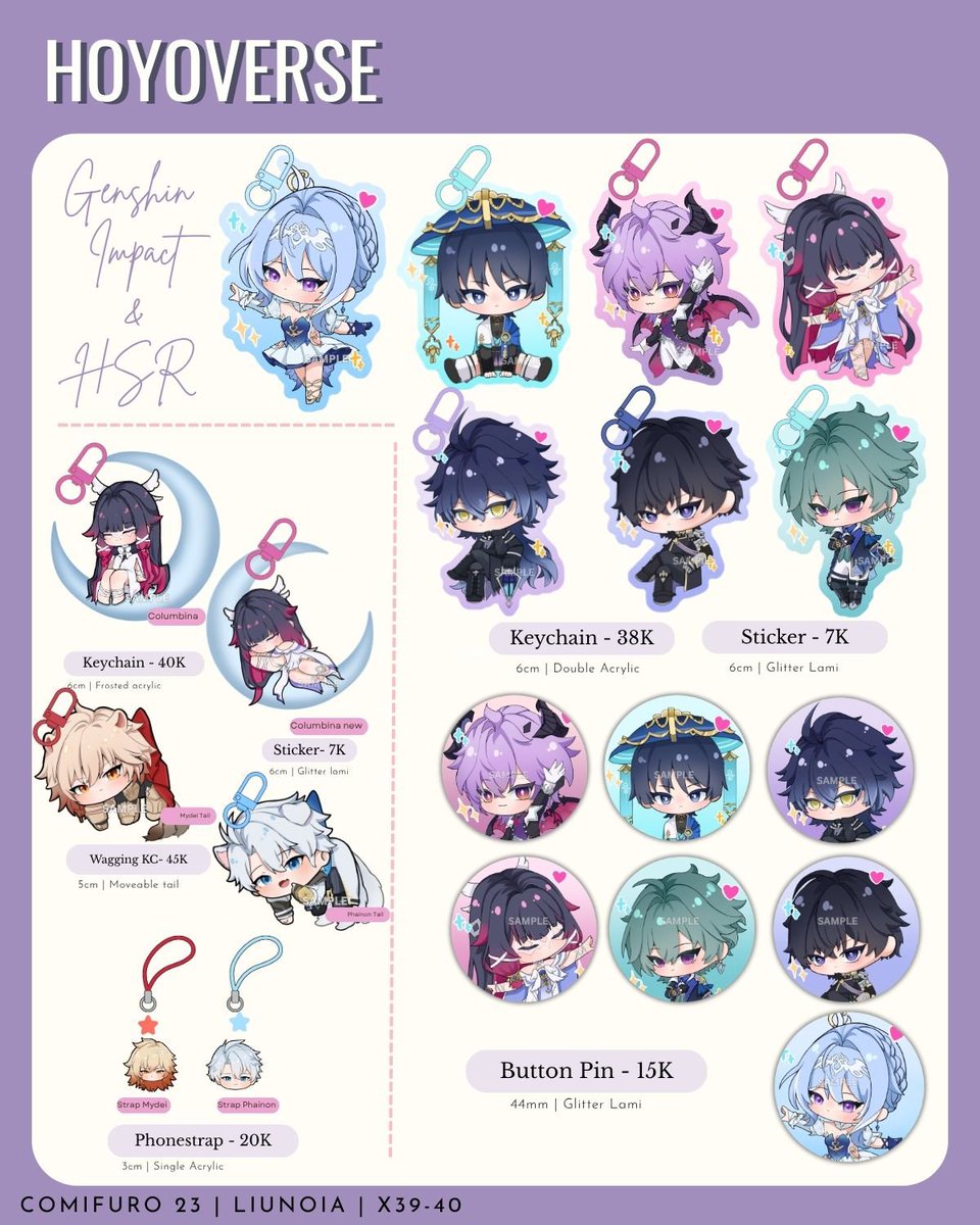Liunoia's tweet photo. [❤️+🔃TYSM]
Liunoia’s #CF23 PO 2 + GIVEAWAY
To join: ♡ + 🔃 tag a friend

♡ Close 18 Oct 2026
♡ Both days&amp;Mail Order
♡ Booth : X39-40
🌎 GO DM

♡ WHA, Danmei, All Wishes Come true / Baxian, LaDS, Frieren, Hoyo, WuWa, RE

Link&amp;GA Details⬇️

#CF23catalogue #comifuro23 https://t.co/l58nKSrck1