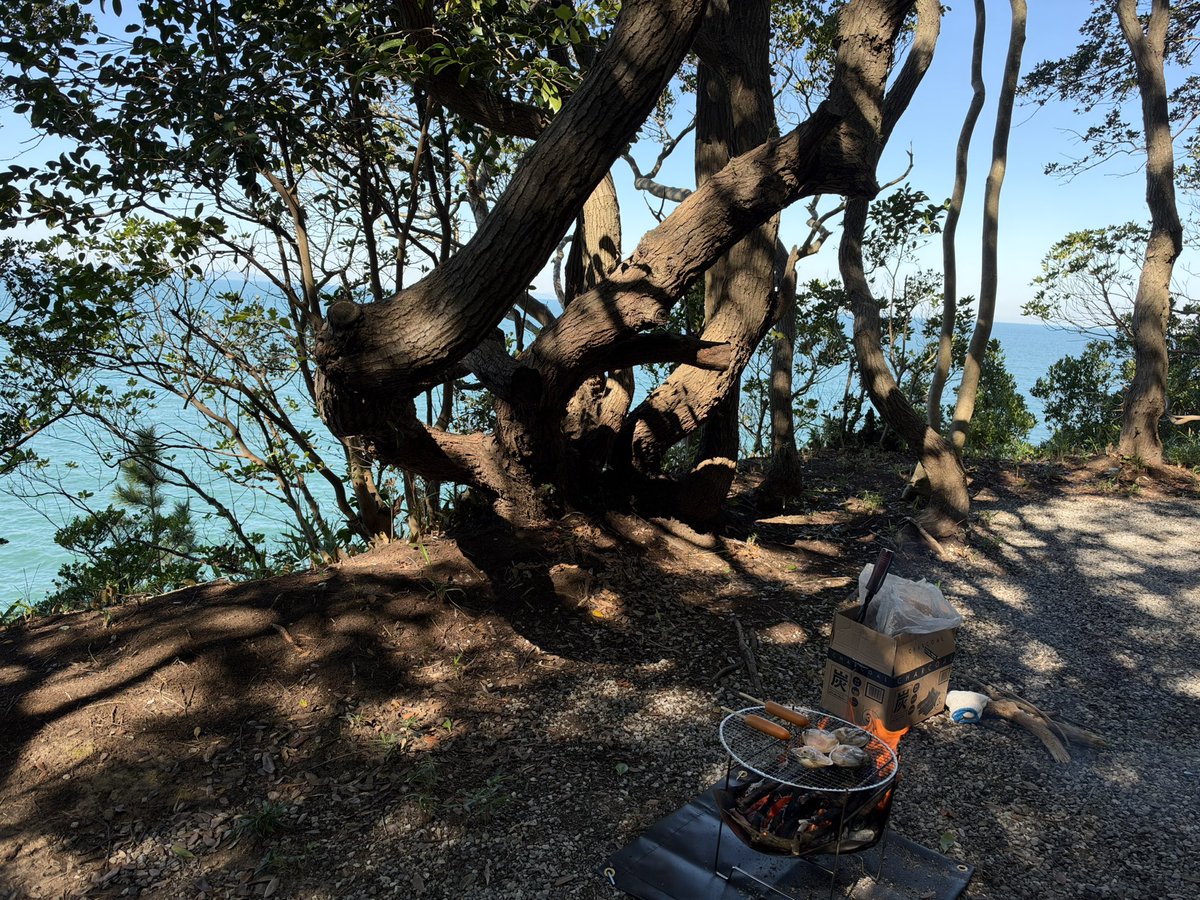 Freedom_KEITA66's tweet photo. dayキャンプ🏕️

焚き火で食べるご飯は美味いねぇ🤤
６時間ほど滞在したものの、あっという間すぎたー🫪

平日で人も少なく、デジタルデトックスできた1日でした👍🏻 https://t.co/AjxYA0yfT6