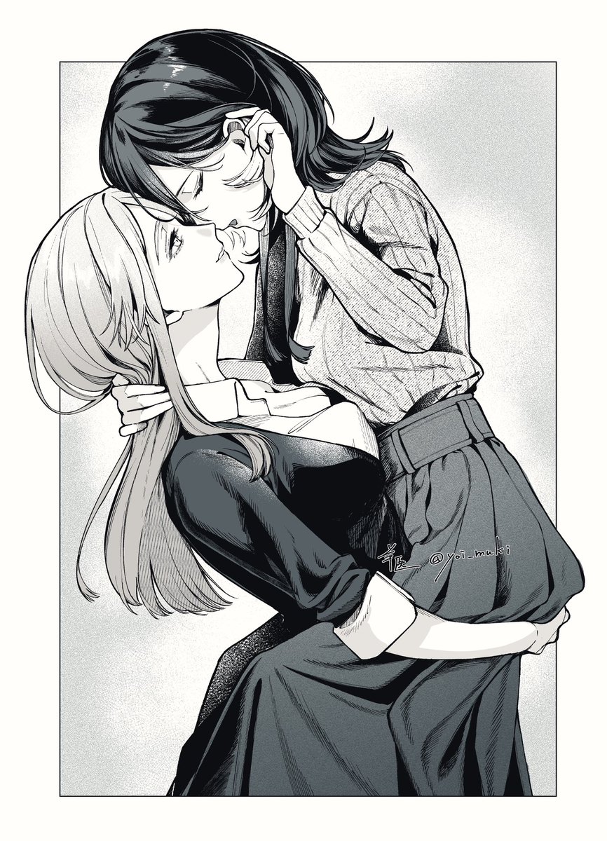 yoi_muki's tweet photo. さつばつ創作百合　🫂 https://t.co/4OBWlZhzSw