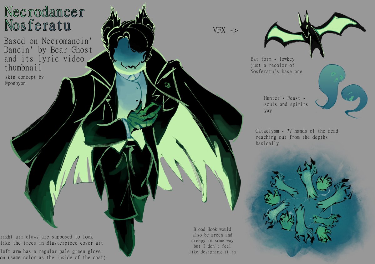 Forsaken_News's tweet photo. 🚨News🚨

Here's a sneak peek at an upcoming Nosferatu skin, called "Necrodancer Nosferatu"!
Made by: @ponbyon 

#Forsaken #forsakenroblox #nosferatu https://t.co/c6xJp6dVjt