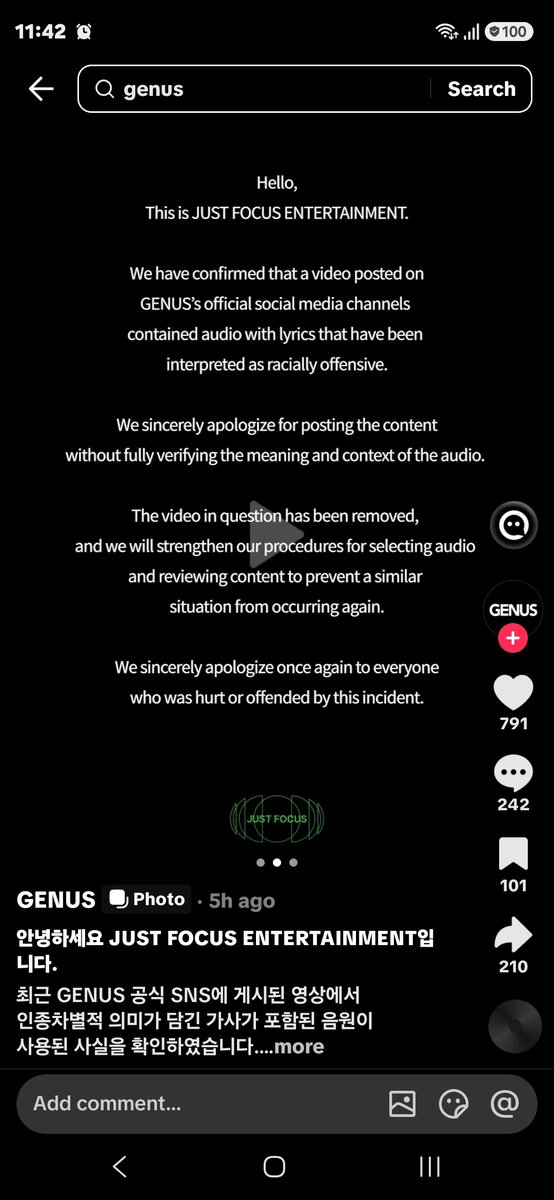 JKJeonEuphoria's tweet photo. This apology is so ass https://t.co/oa1m0VXqpn