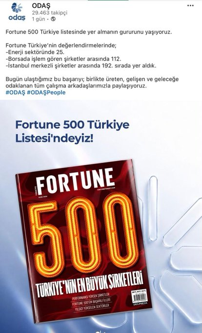 Marianaappires's tweet photo. O D A Ş #odas 

Fortune 500 

Adalet Birlik 🇹🇷 Gökhan Bilik

❗️A TAKIMI❗️🇹🇷 #hissechat https://t.co/t7xUMspSTk