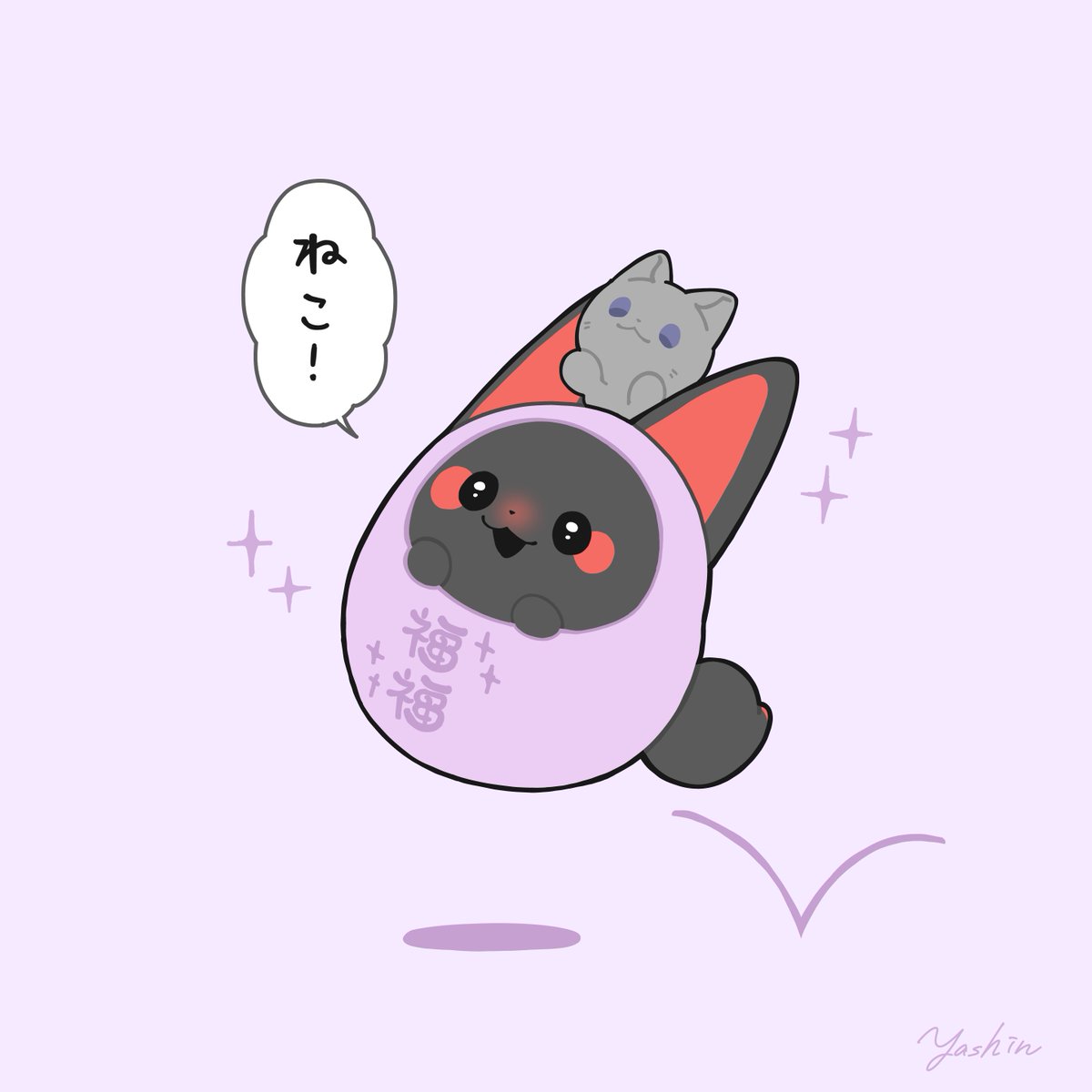 Y_ashi_n's tweet photo. かみさまキツネ 出雲ポップアップショップ 商品の詳細が公開されています！
クロがコタローに貰った猫のぬいぐるみがマスコットになりました🐱
詳しくは引用元のPapoter様公式アカウントをご確認ください！
#かみさまキツネとサラリーマン https://t.co/im5cUibQ1v