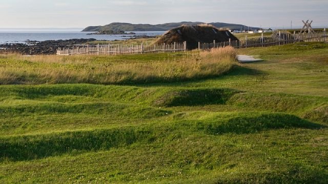 AcadiaFoundatio's tweet photo. Everyone, Canadian or not, should strongly consider visiting l'Anse-aux-Meadows.

Strictly speaking, there's not a ton "there": not like there would be if it was closer to, well, anything. Don't expect a huge amount of unearthed ruins. But the replica longhouses are cool, and the scenery in remote Newfoundland is awe-inspiring, otherworldly.