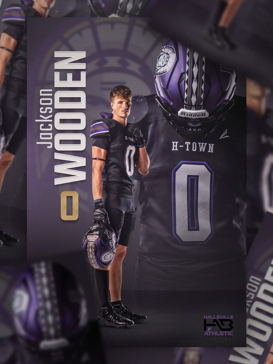 KAYSONGRAPHIC's tweet photo. Under the lights and ready to shine. Big things ahead for Jackson Wooden this season! Let's get it! ⚡️💪  
 ⁠#PlayerSpotlight #HTown #HighSchoolFootball #AthleteLife https://t.co/UKfGQlt12q