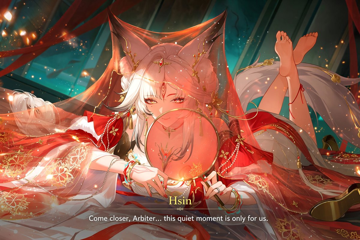 Henriaich's tweet photo. Wedding with Hsin 🧡🦊

#WutheringWaves #Wuwa https://t.co/GA2RSVVced