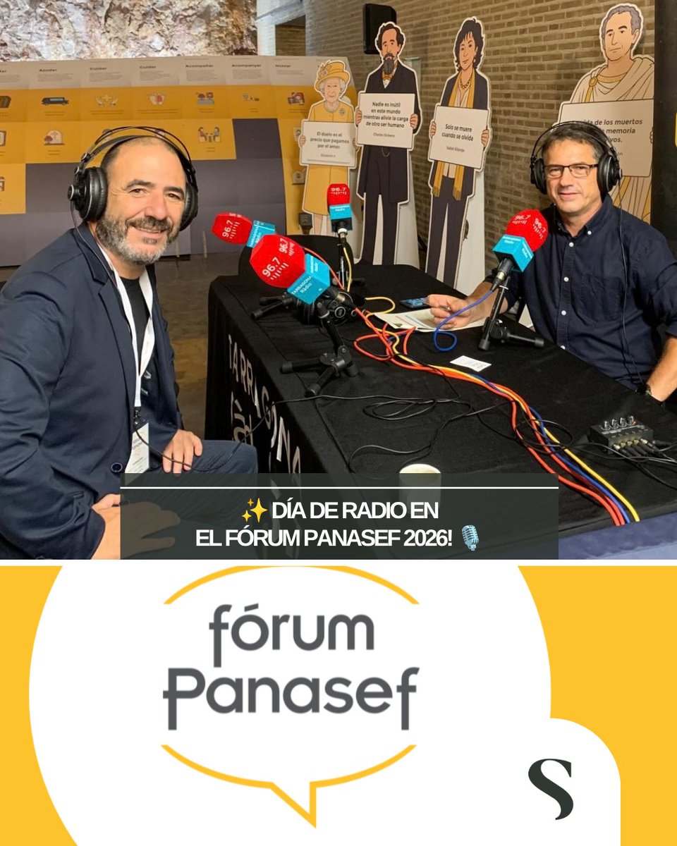 SortemDelivery's tweet photo. 🎙️🎙️🎙️ Innovación y ecología en el Fòrum PANASEF

Estuvimos en Tarragona Ràdio compartiendo cómo la innovación y el respeto medioambiental están transformando los rituales de despedida en nuestro sector. 🌱✨

🔗 Escucha la participación completa aquí:

https://t.co/0mW4WxsS3U https://t.co/l7y6odue9J