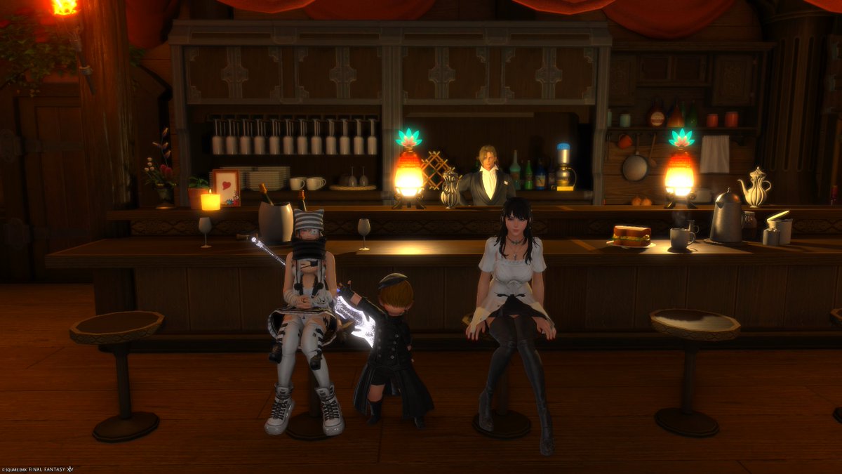 FF14_ASYJP's tweet photo. 少し前にまたまたフレさんがFCハウスと作りかけの個人宅に遊びに来てくれました～。

#FF14
#FF14SS https://t.co/hLPKDbPWWk