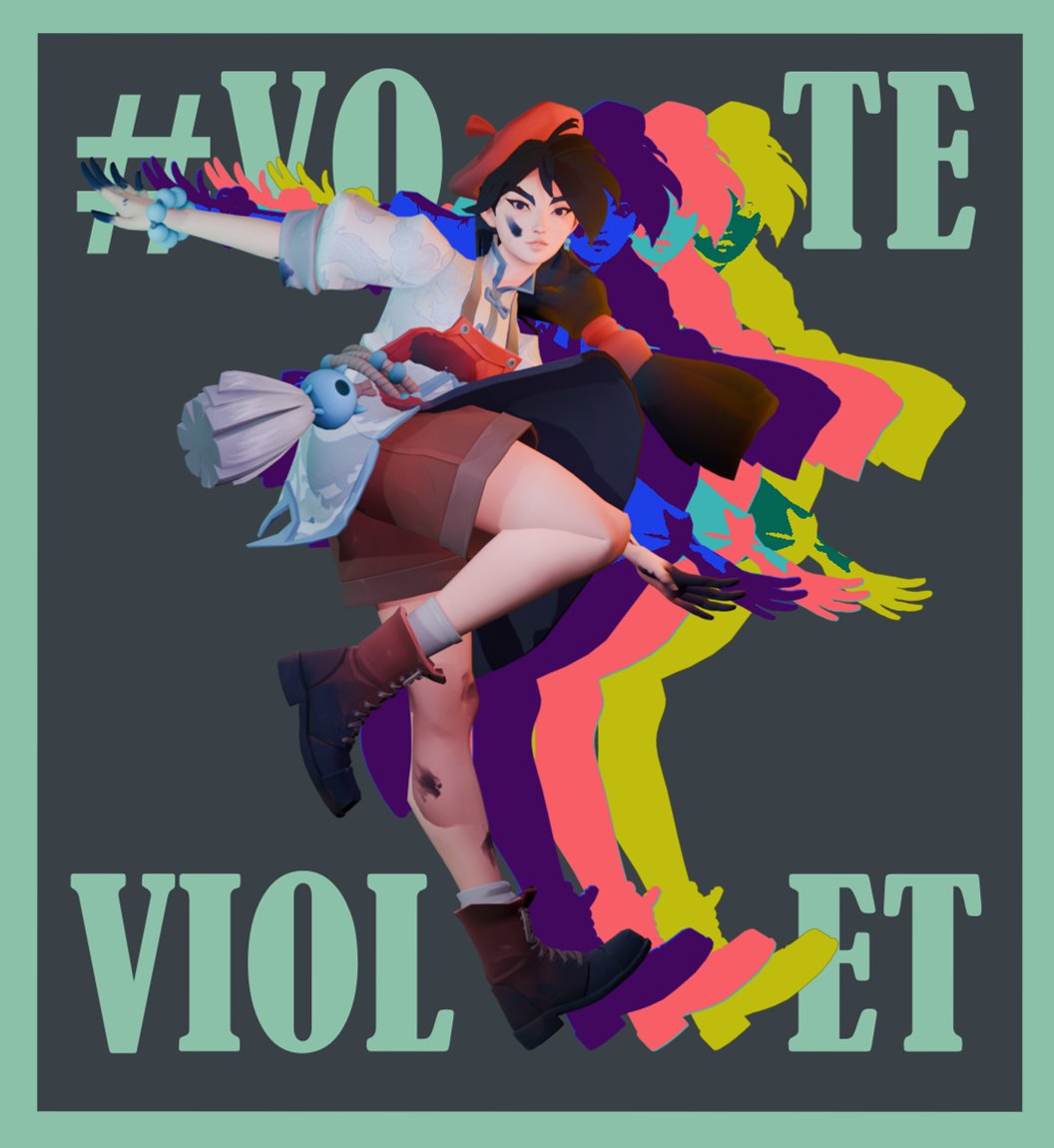 Evrenrw1's tweet photo. pls vote violet nextt

#voteviolet #violet #deadlock https://t.co/WSdgRq572u