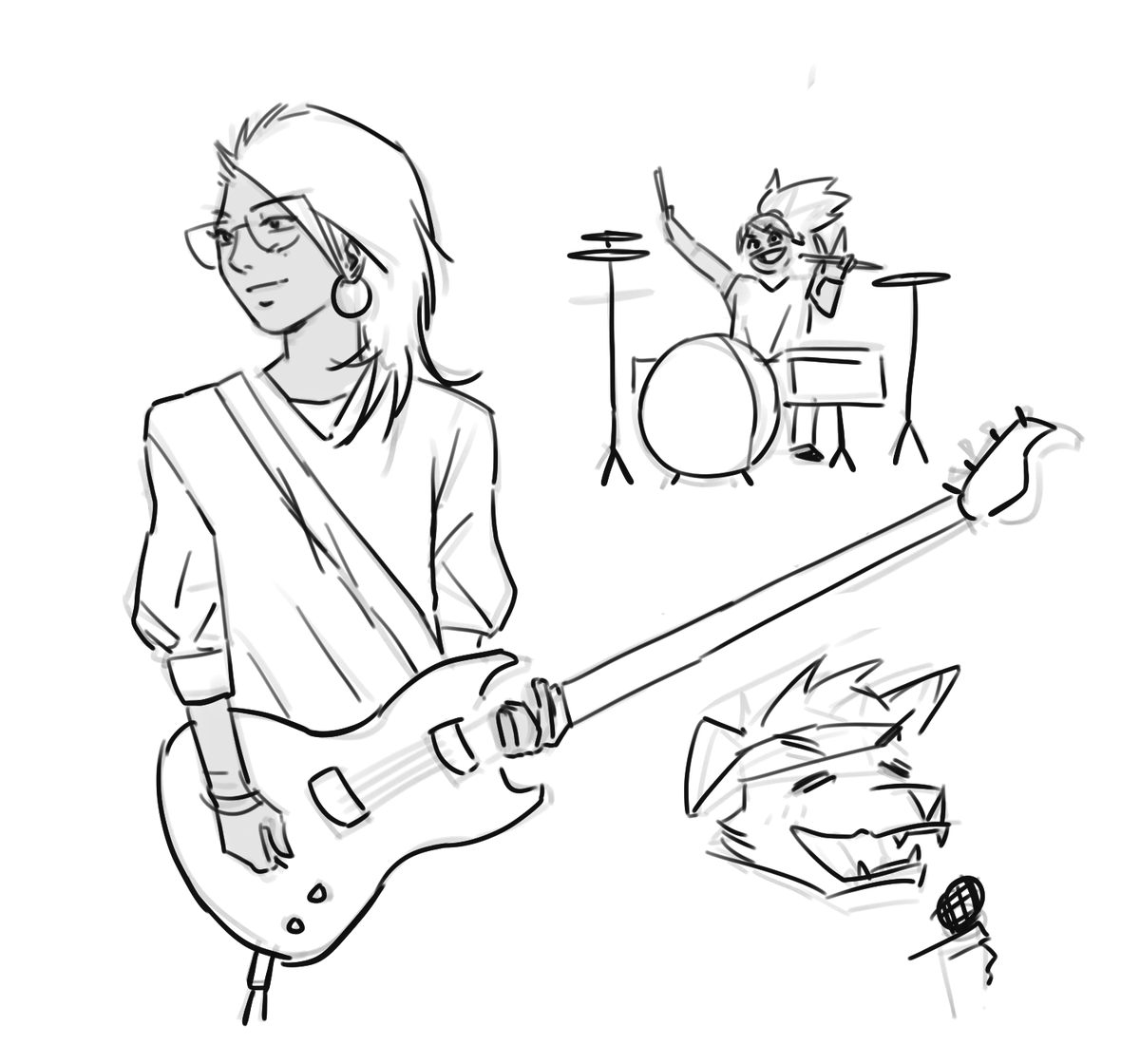 ryxu0's tweet photo. #raijo band au mwehehe https://t.co/LcOjj5I1oq