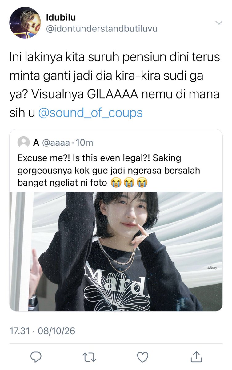 kungkanglah's tweet photo. Admin aja terpukau apalagi LAKINYE https://t.co/M4VPvROuRH