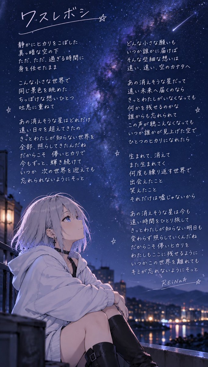 REiNa_017117's tweet photo. ワスレボシのフルアニメーションMV、今夜22時よりプレミア公開だよっ⭐️
https://t.co/XAp1rXZFwI

10月15日にシングルでリリースもするからこちらもぜひっ✨

NEW SINGLE「ワスレボシ」
-Track-
01.ワスレボシ
02.Dearest-Unplugged- https://t.co/bqBtxvYRdZ