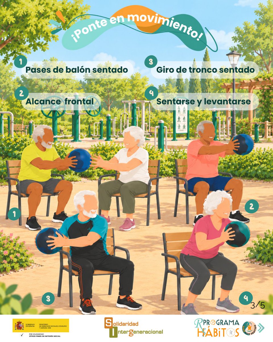 SolidaridadIn's tweet photo. Hay diferentes herramientas con las que complementar tus ejercicios: mancuernas, gomas elásticas, kettlebells, esterillas, aros de pilates, ruedas de yoga... ¡Y también los balones medicinales! ⚪

Puedes encontrar varios tipos según se adapten mejor a tus capacidades. Este tipo de ejercicios te ayudarán en muchos aspectos:

💪🏻Fortalecerán tus músculos.
💁🏻‍♀️​Estimularán tu equilibrio.
👯​Mejorarás la coordinación.
🧠Trabajarás la parte cognitiva de tu cerebro.

Si quieres leer el artículo completo, entra en nuestra web. 🔎https://t.co/gfR4rvJTXk