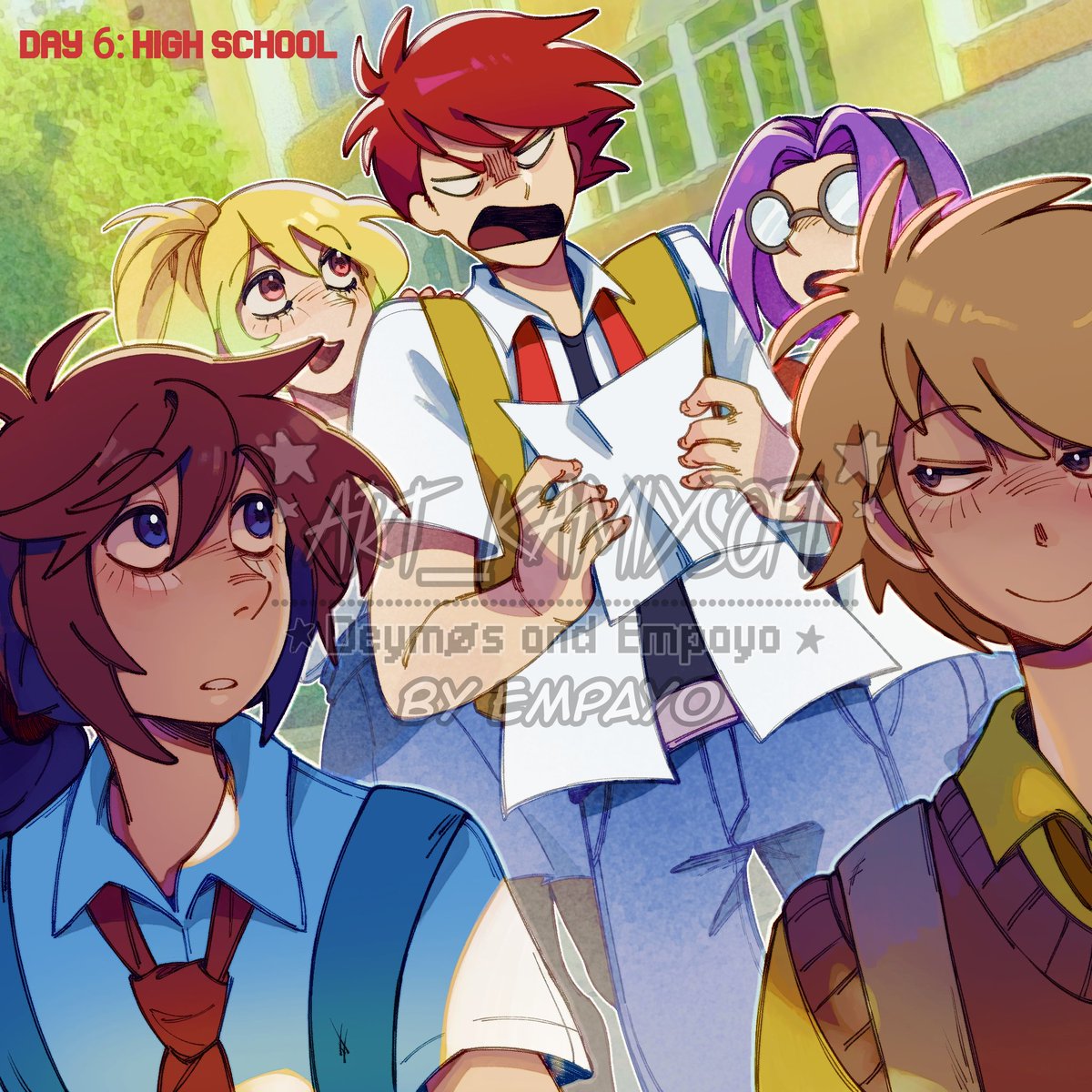 EmpDey's tweet photo. From inktober think- But I liked it so much, so I'm uploading it here too

#fnafhs #fhs https://t.co/KXrJhccsTj