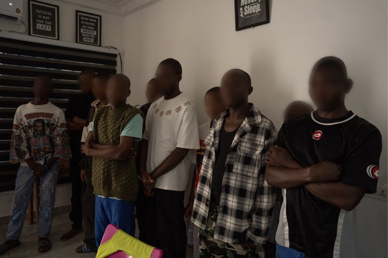 FBIDirectorKash's tweet photo. OPERATION BLACKOUT: this FBI’s global scam center fraud demolition.

Another takedown this week out of Ghana:

-Nearly $10 million in identified losses so far
-89 victims identified 
-130+ individuals arrested or detained (including victims who will be repatriated to home country)
-300+ devices seized

Investigation is ongoing. 

These scam compounds target American citizens and destroy lives - and this @FBI is crushing them in every corner of the world. More to come.

Operation Blackout totals so far:

-Roughly $17 BILLION seized
-Hundreds of alleged scammers arrested
-Thousands of trafficked workers freed
-10,000+ Americans warned before losing their money
-$670 MILLION in estimated losses prevented