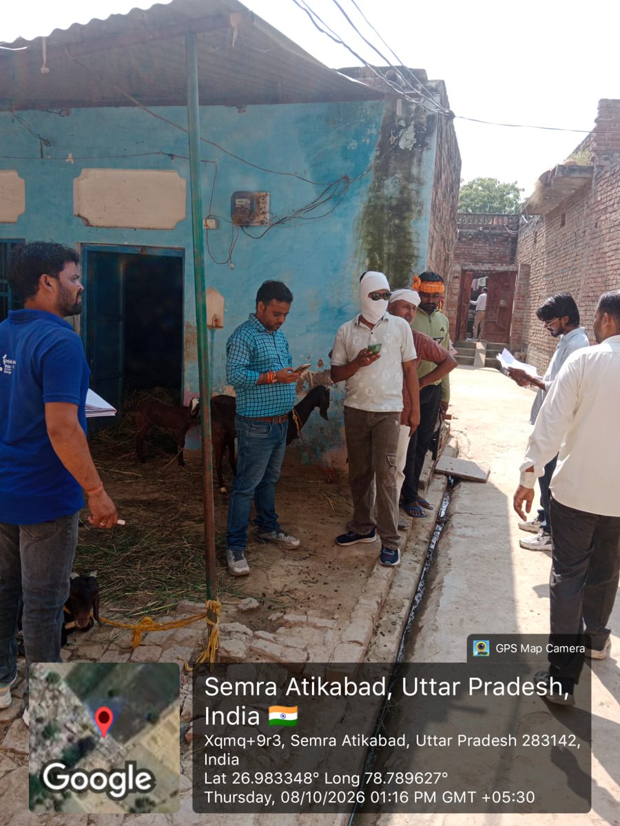 EDDSirsaganj's tweet photo. बकायेदार उपभोक्ताओं के घर-घर जाकर,  बिल का भुगतान शीघ्र करने हेतु सूचित/प्रेरित किया जा रहा है।
@UPPCLLKO
@MDDVVNL
@dvvnlagra
@dvvnlfirozabad https://t.co/4877B6oLbd