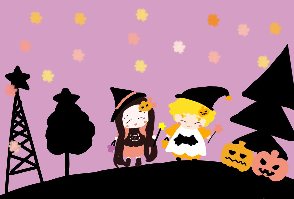 anm_l0404's tweet photo. お菓子をもらいに行く🎃ハロウィン⚡️🎀 https://t.co/ryuViveCch