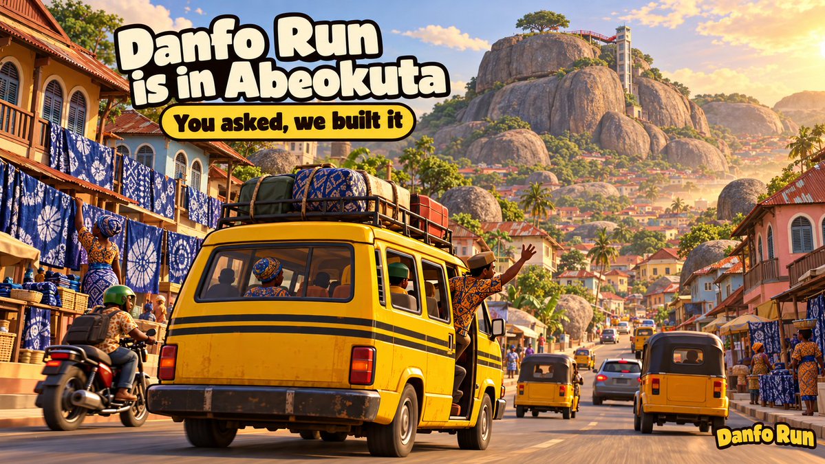 eureka_seamless's tweet photo. Danfo Run is now in Abeokuta.

Play free: https://t.co/o3uXmBcfvD https://t.co/BNNazxC8hF