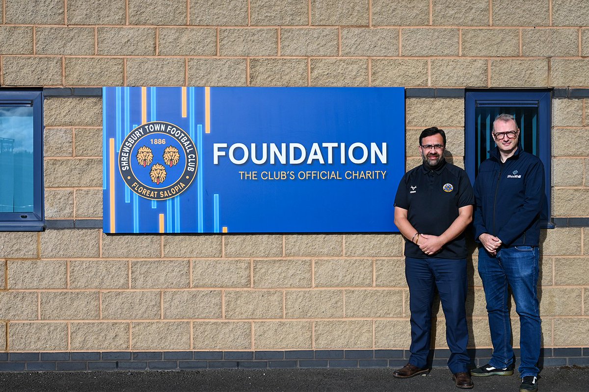 FoundationSTFC's tweet photo. Shrewsbury Town Foundation have partnered up with @Shoothill to launch our brand-new website, which allows families, schools and partners to delve into the work that the Foundation do throughout the local community. 💙🧡

Find out more by tapping the link 👇

https://t.co/hTnh8OvHQk