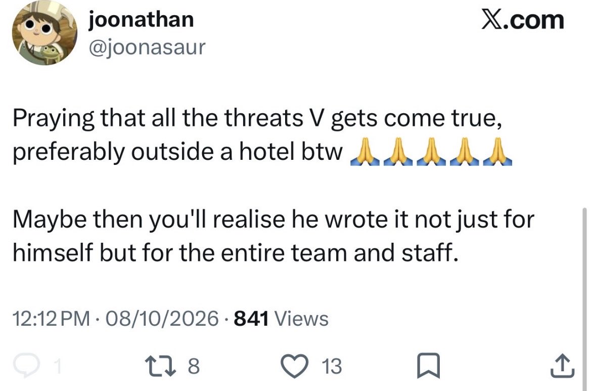 reportTHV_INDIA's tweet photo. 🐨 solos have seriously lost the plot.All this over a setup acc by jikooker?Report these disgusting accs:

https://t.co/t1EU9ch8An
https://t.co/naRfFZP9DX
https://t.co/VxdcqhrW3K
https://t.co/HNZtDWkOau
https://t.co/IUoruZYjqf -setup

Goal-30 replies https://t.co/LSlkGRI0Wd