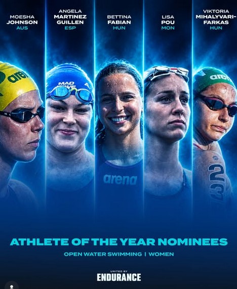 HistoriasdlosJJ's tweet photo. Entre las nominadas a mejor nadadora de aguas abiertas del año está la española Ángela Martínez Guillén @WorldAquatics #Natación #OpenWater https://t.co/l9JXsTYYiB