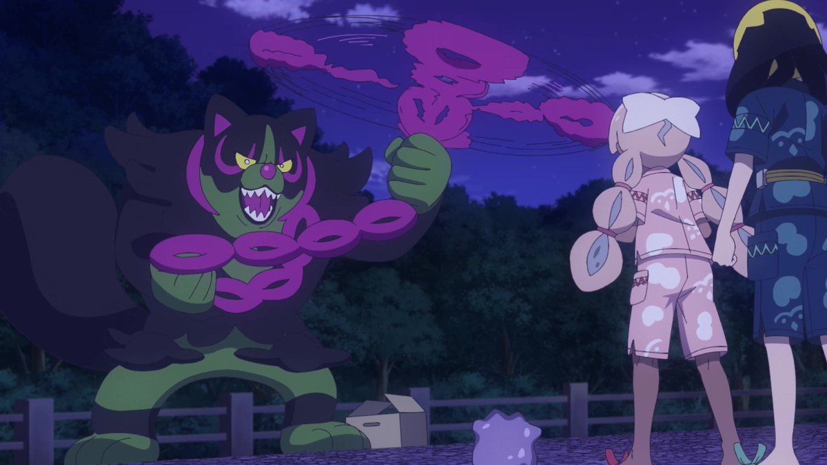 anipoke_PR's tweet photo. #アニポケ 第152話
「ともっこ襲来！モモワロウの決断！！」

ダイアナが、#モモワロウ と共に
キタカミの里へ♪

お祭りを楽しむはずが
モモワロウのかつての仲間「ともっこ」たちが
大暴れして…!?

この後よる6時55分から
テレ東系での放送をお見逃しなく！

※一部地域では放送日時が異なります https://t.co/iKMCaGOBdE
