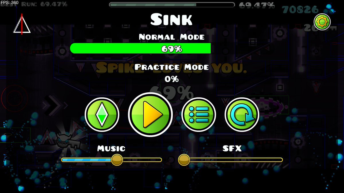 Seffalitwt's tweet photo. When you want to fluke your new hardest, but God said "Nahh remember when your pc gets random lagspikes" 

Like and follow for more Sink jokes https://t.co/ujpT8E3F9S