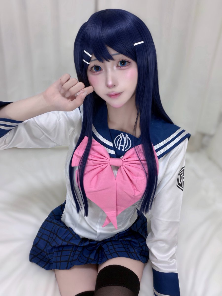 angeuiui's tweet photo. 舞園さやか｜ダンガンロンパ ｜cosplay https://t.co/yMh7T6SGGo
