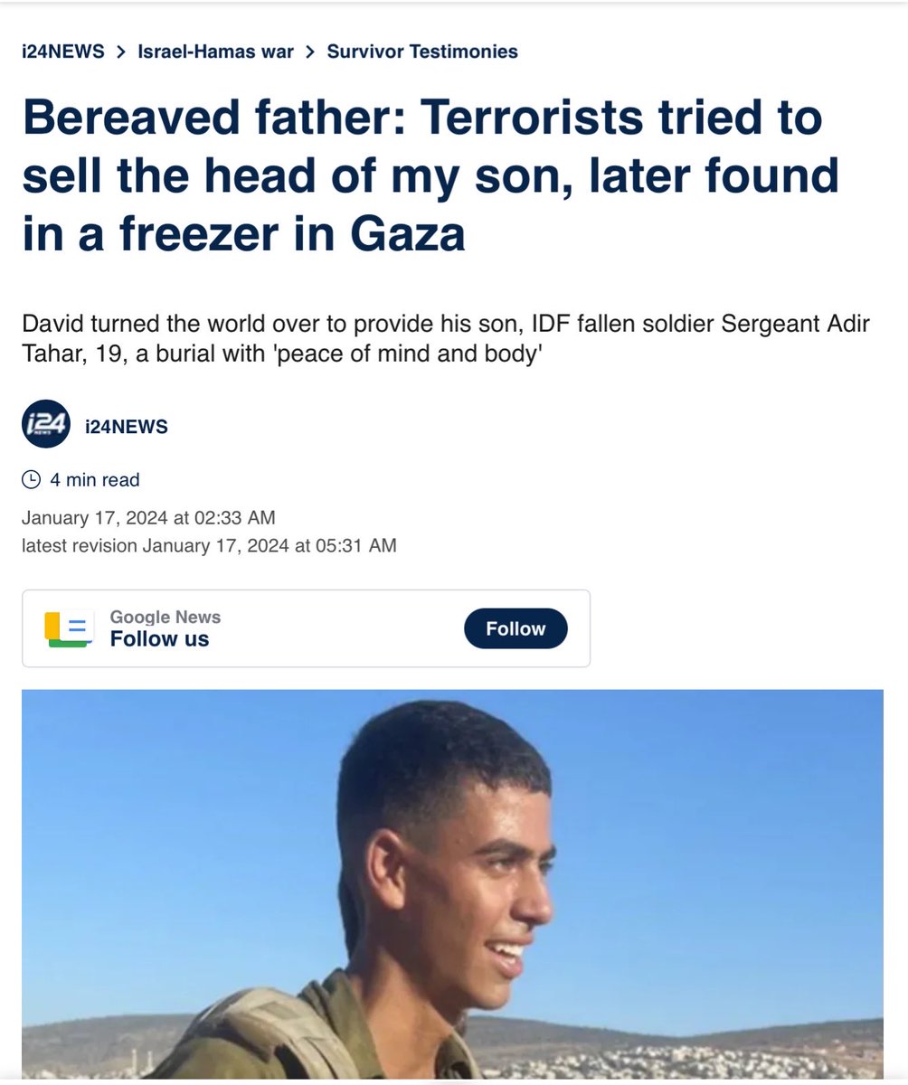 anakmartiallaw's tweet photo. It’s the CRUELTY of Hamas including the civilians who participated that I will remember most of this day. They videotaped their acts to scare the Jews. 

Bastards asked for 10k to return the head. They hostaged a head!

Tell me again this is resistance. https://t.co/DDZ7eubCBo