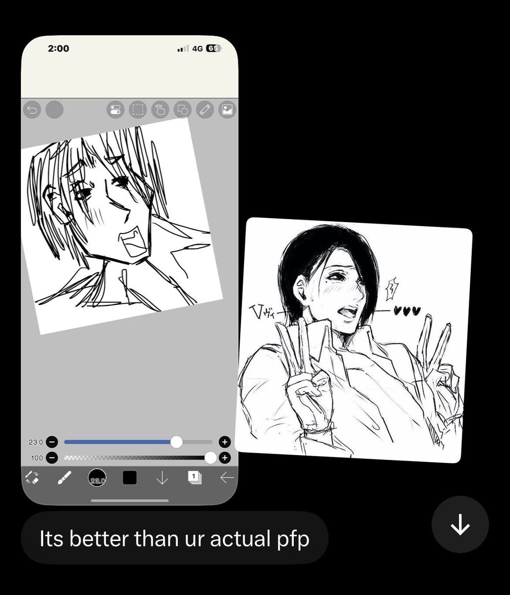 ttoiwi5's tweet photo. My art btw who wants me to draw their pfp. https://t.co/G4UXxS7tqX